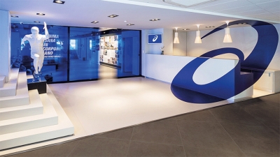 Asics Réalisation du showroom