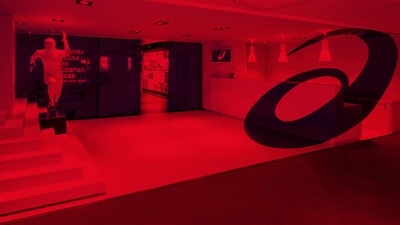 Asics Réalisation du showroom