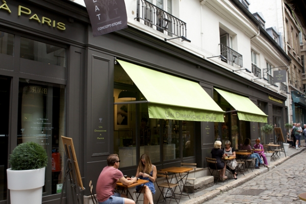 Un Dimanche à Paris Restaurant tout chocolat